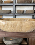 Oval Polished Onyx Stone Basin 07