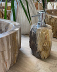 Fossilised Wood Soap Dispenser