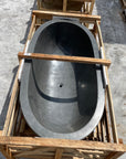 Oval Full Polished Natural Stone Bath | Pre Order