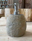 Large River Stone Soap Dispenser