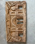 Hand Carved Timber Wall Decoration