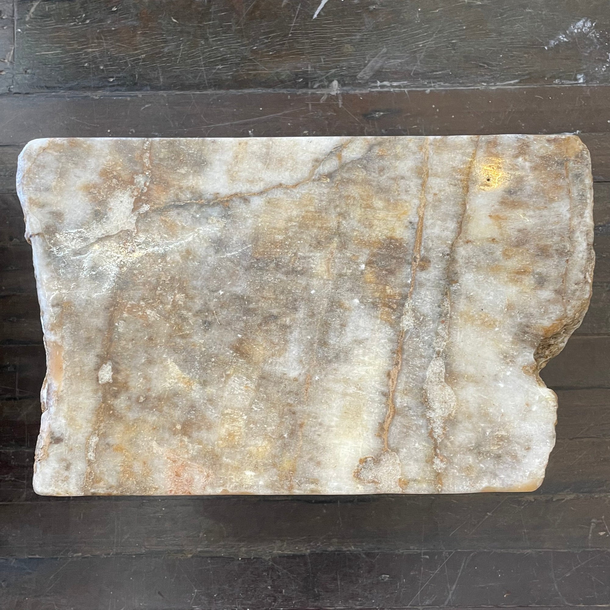 Natural Edge Onyx Side Table | Made To Order