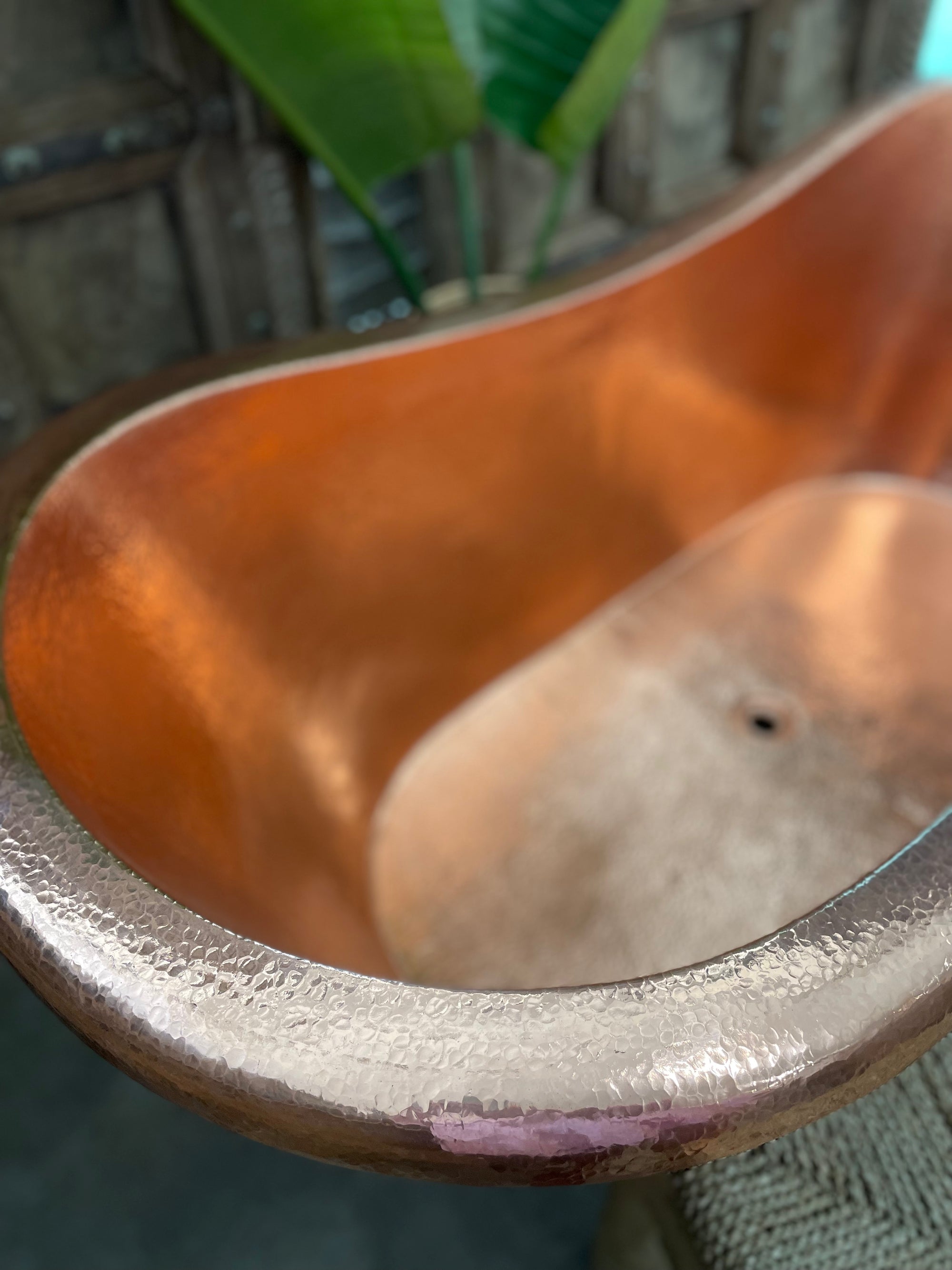Freestanding Bateau Copper Bath