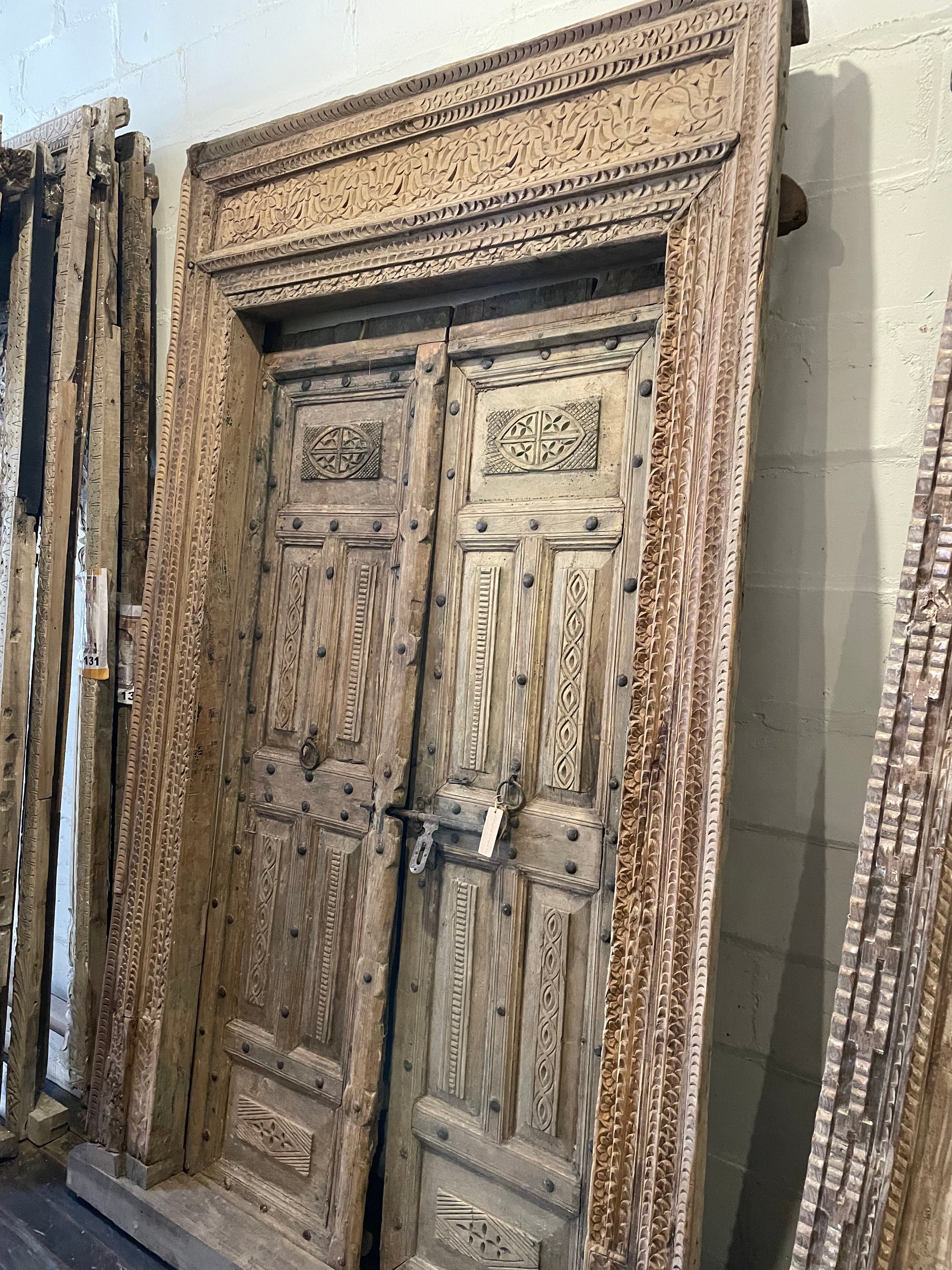 Indian Rajasthani Antique Framed Door