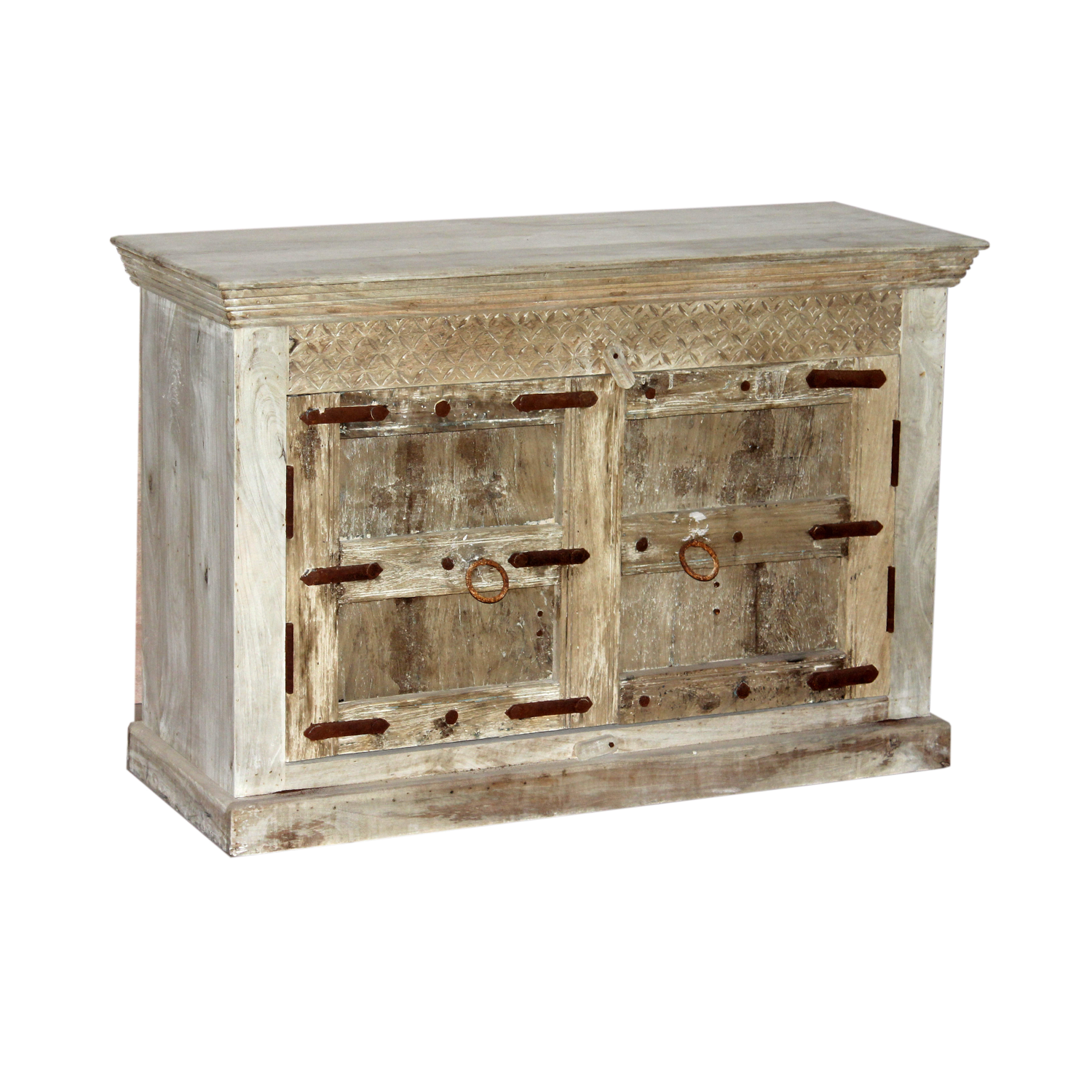 Vintage Indian Timber Vanity - 120x45x80cm | Assorted Designs