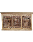 Vintage Indian Timber Sideboard - 180x40x80cm | Assorted Designs