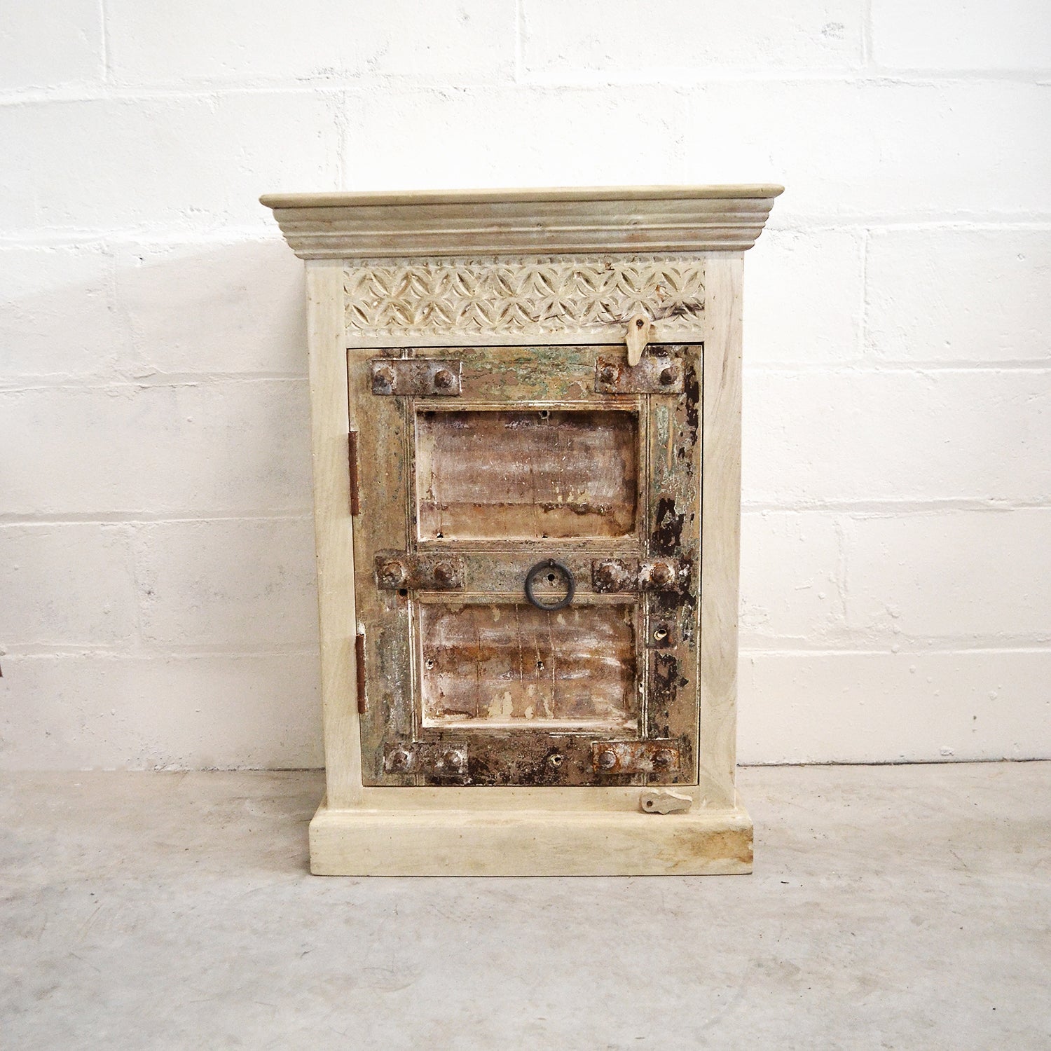 Indian Acid Wash Timber 60x40x80cm Vanity | Assorted Designs