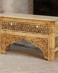 Jaali Indian Carved Sideboard 120cm