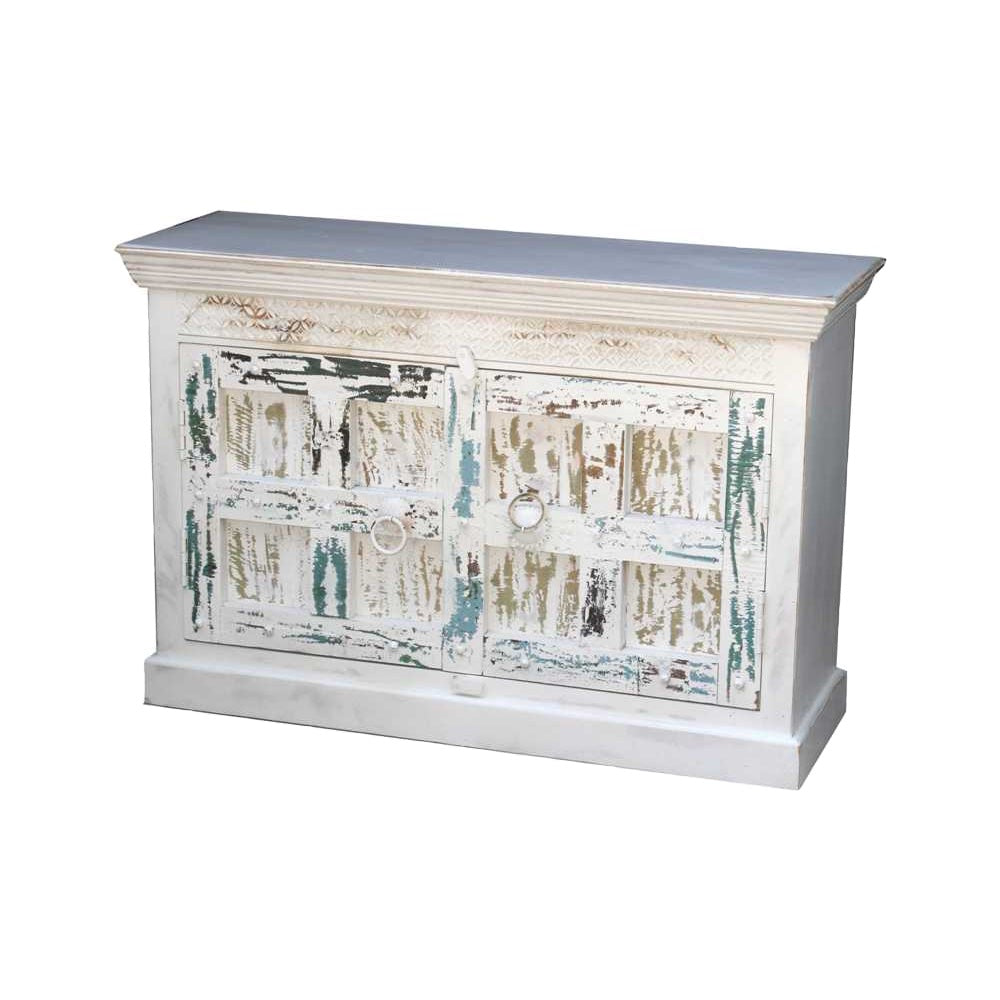 Indian White Wash Timber 120cm Vanity | Assorted Designs