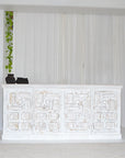 Indian White Wash Timber 220cm Sideboard | Made To Order
