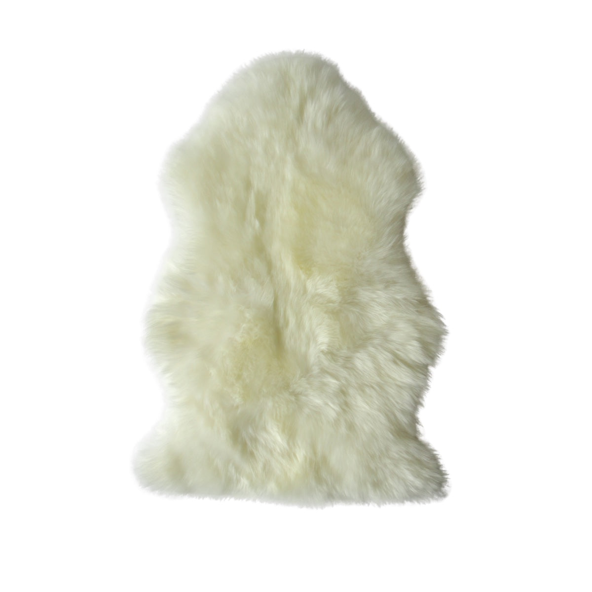 Ivory Wool Sheepskin Rug Standard 105cm
