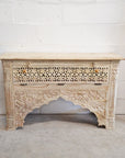 Jaali Indian Carved Sideboard 120cm