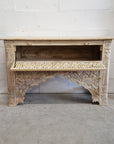Jaali Indian Carved Sideboard 120cm