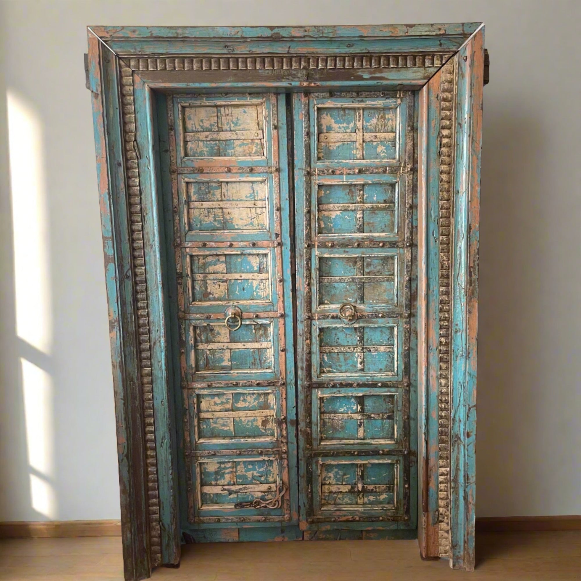 Indian Rajasthani Antique Framed Doors