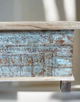 Indian Timber + Metal Dowry Chest 01
