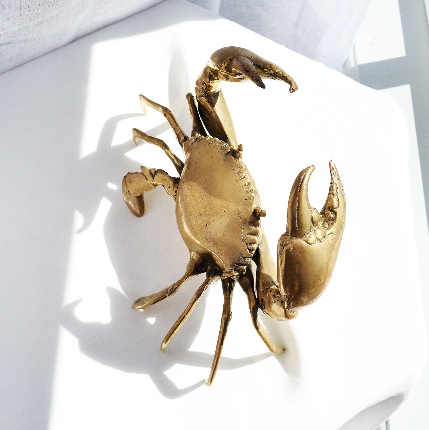 Large Brass Crab
