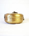 Indian Brass Chapati Box - Large