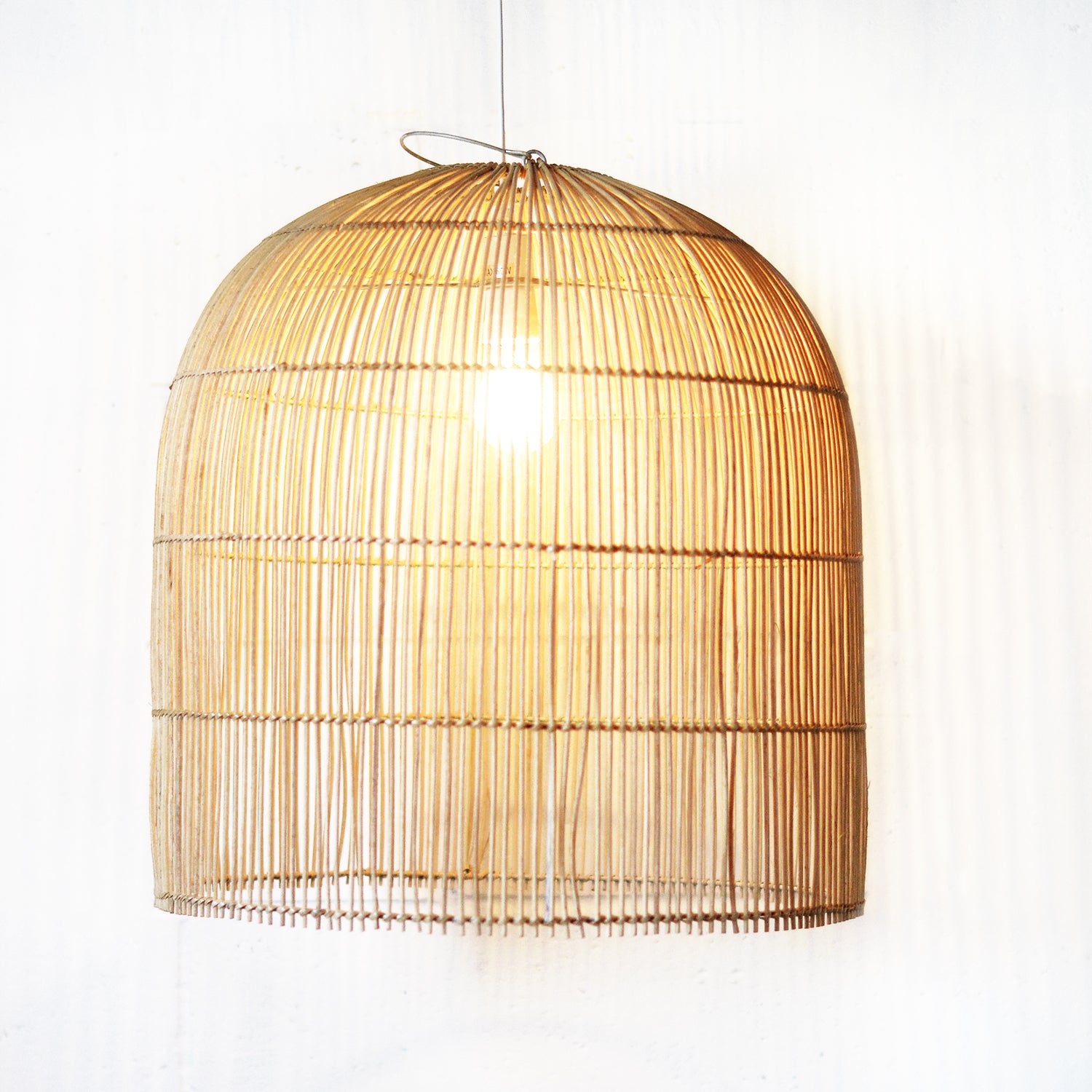 Medium Coastal Rattan Pendant