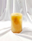 Large Onyx Stone Round Candle Holder