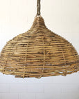 Large Cane Dome Pendant 60cm Dia