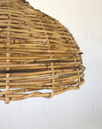 Large Cane Dome Pendant 60cm Dia