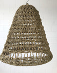 Large Open Weave Seagrass Pendant | Pre Order