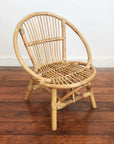 Little One Round Rattan Chair