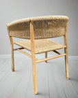 Mykonos Woven Timber Arm Chair