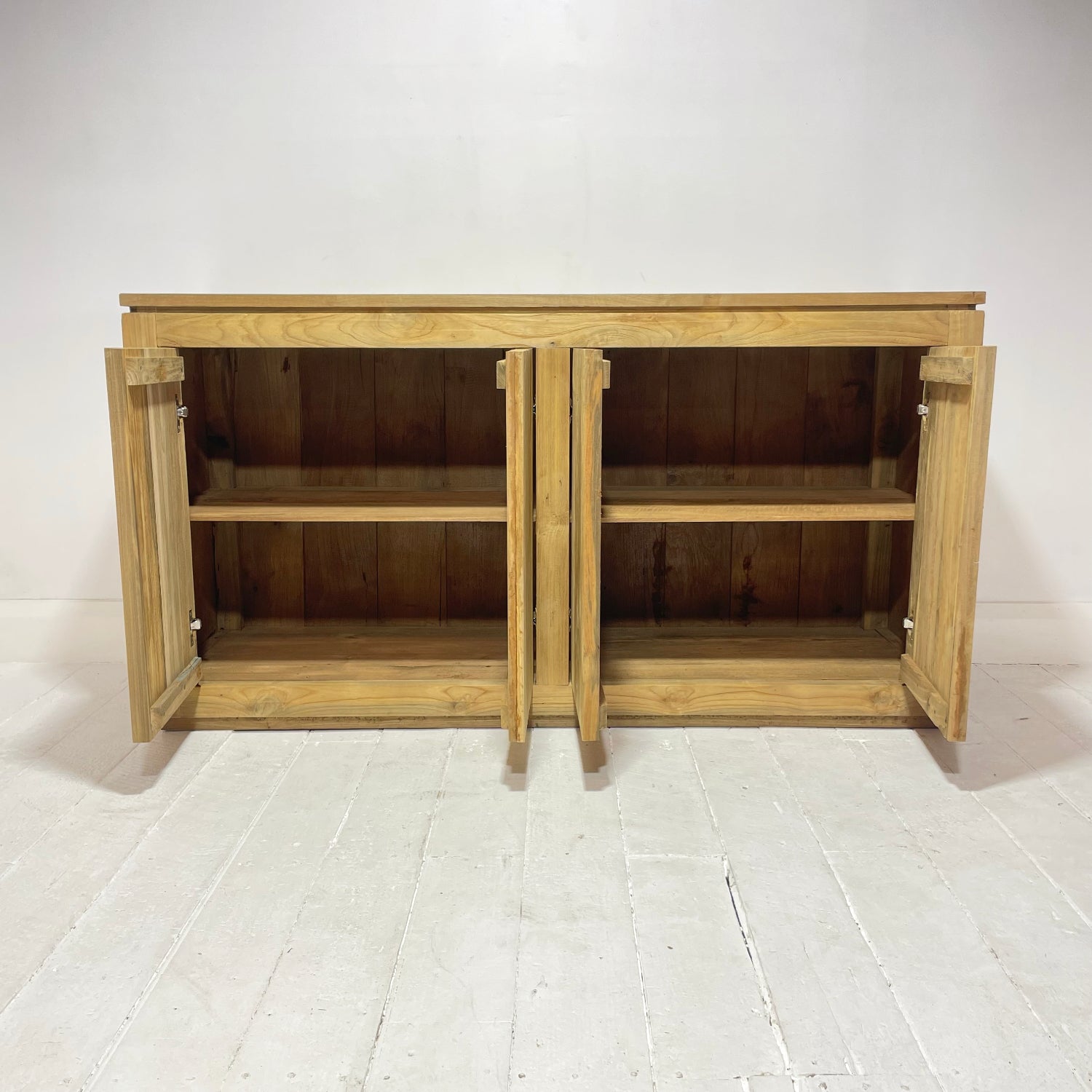 Natural Teak Vanity - 150cm Length