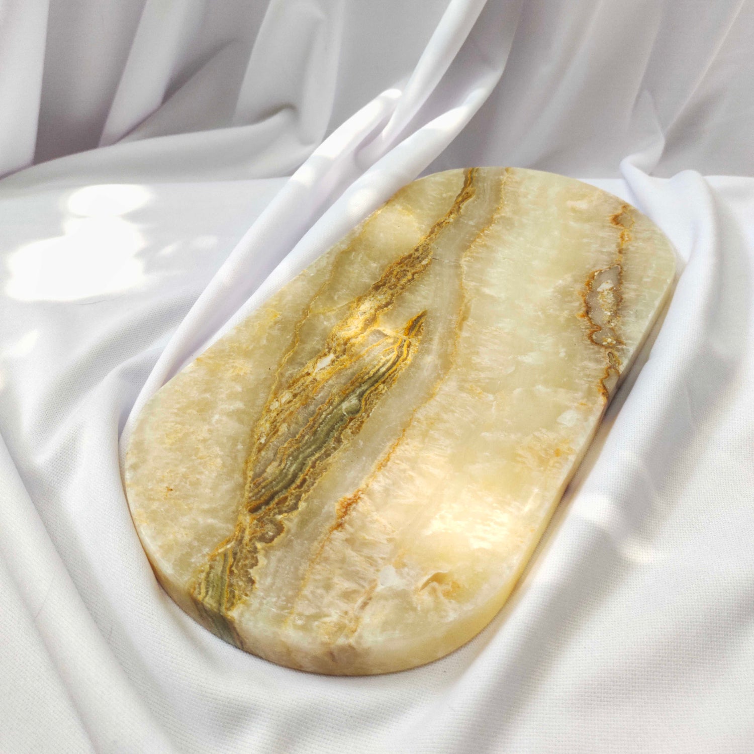Onyx Stone Oval Dish