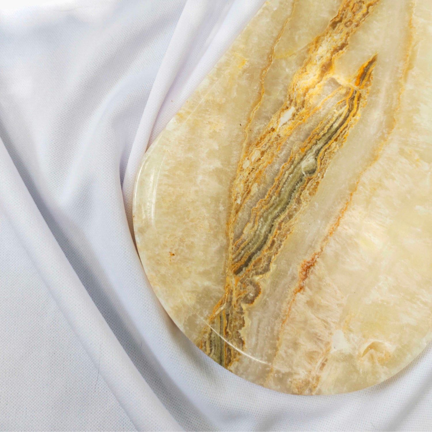 Onyx Stone Oval Dish