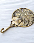 Palm Plate Brass Hook