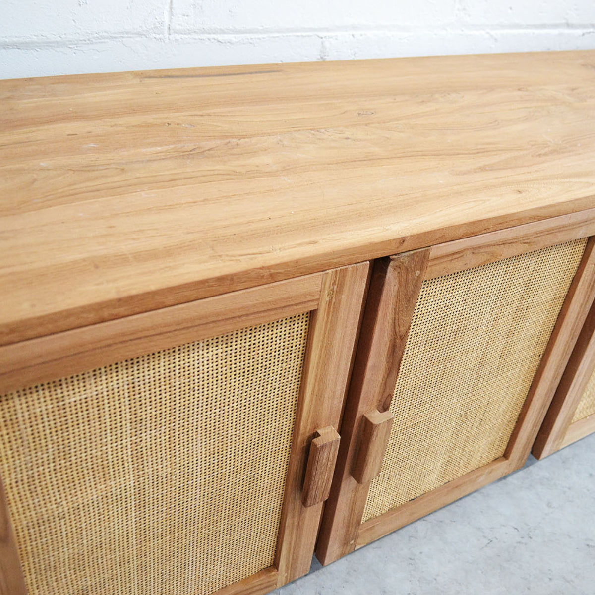 Palms Rattan &amp; Timber Sideboard 160cm