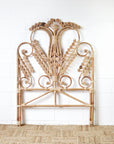 Peacock Rattan Bedhead | Assorted Sizes