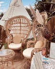 Peacock Chair Rattan Cane Boho Bohemian