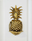 Brass Pineapple Door Knocker 21cm