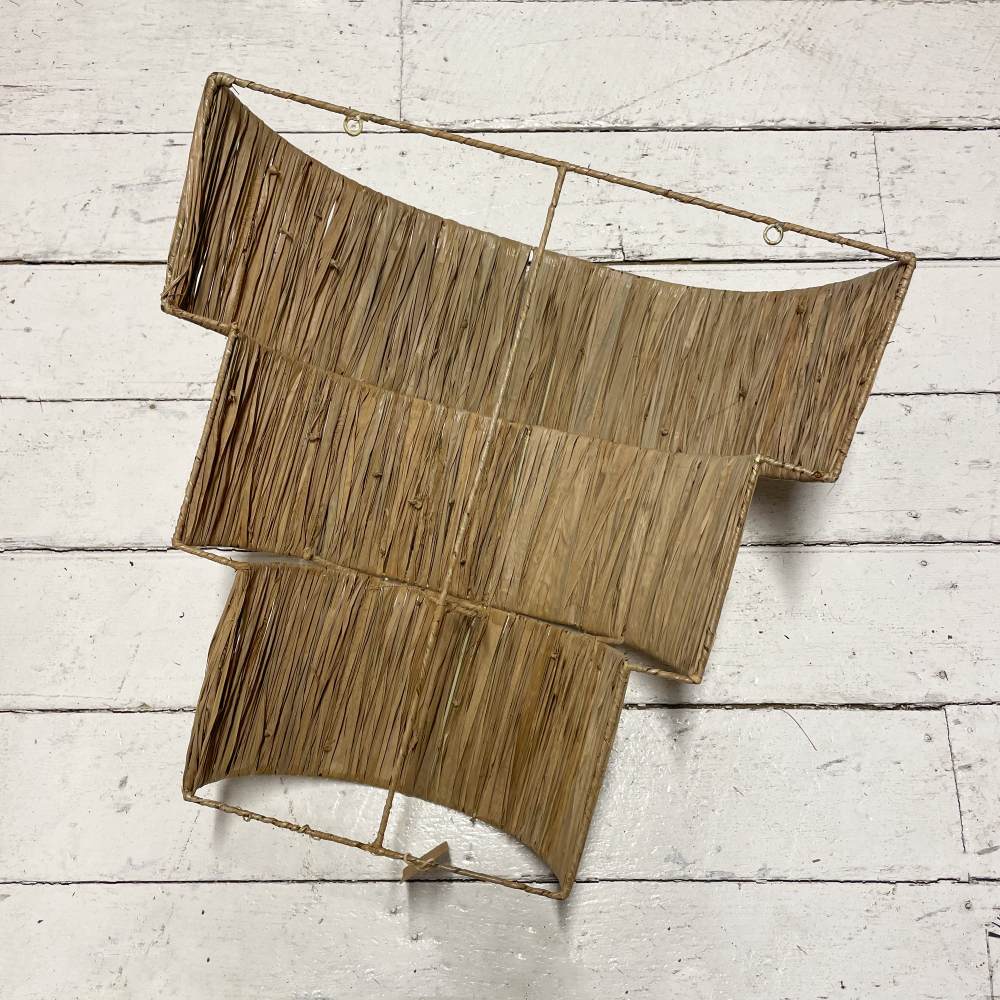 Raffia Tier Wall Light