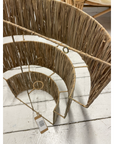 Raffia Tier Wall Light