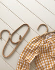 Rattan Baby Clothes Hanger - Set of 5