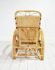 Rattan Pull Out Sun Lounger