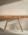 Retro Teak Timber Desk