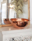 Round Copper Basin