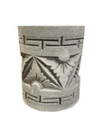Round Motif Bali Umbrella Stand