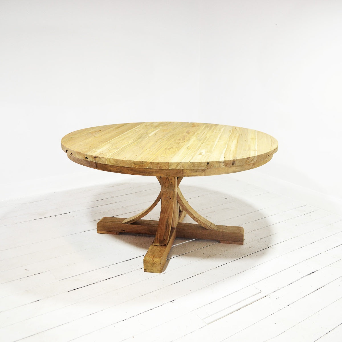 Round Teak Dining Table 150cm Dia