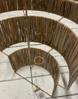 Raffia Tier Wall Light