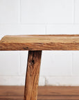Rustic Teak Bench Seat 1000mm