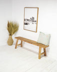 Rustic Teak Bench Seat 1500mm