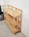Serenity Rattan Shelves | Made To Order