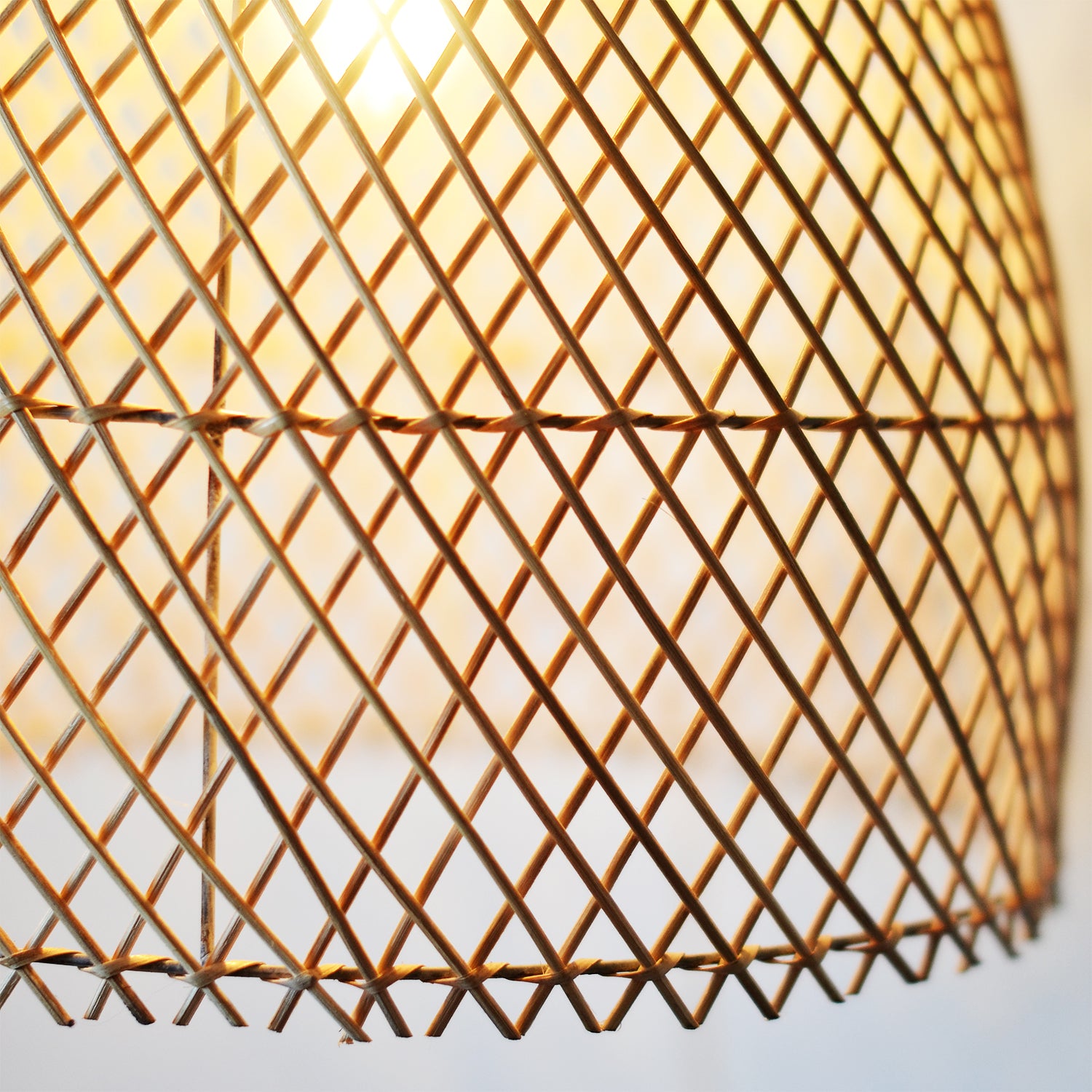 Small Dusk Rattan Pendant 35cm Dia