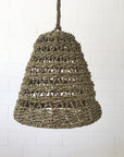 Small Open Weave Seagrass Pendant | Pre Order